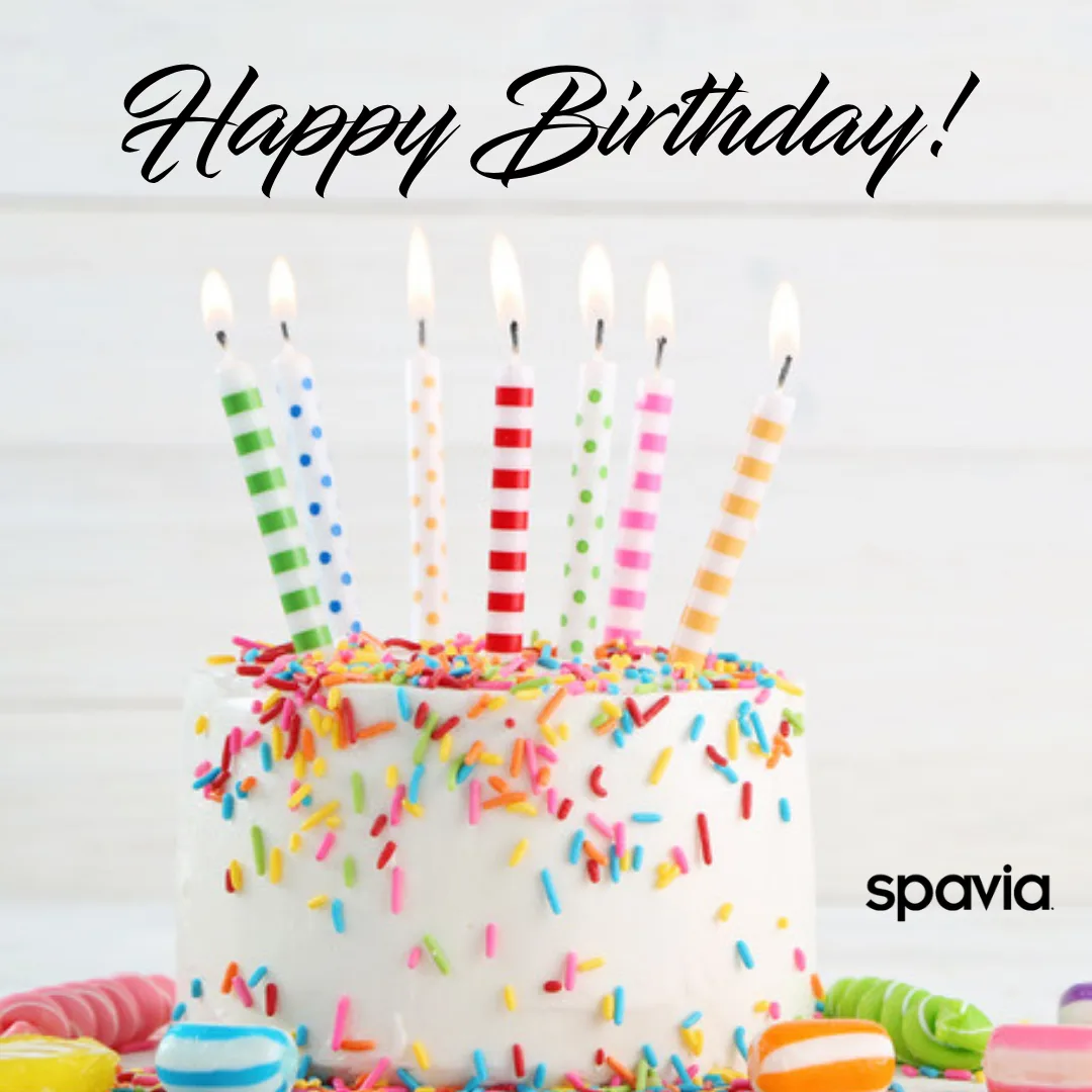 A birthday cake with candles, from our birthday gift designs
