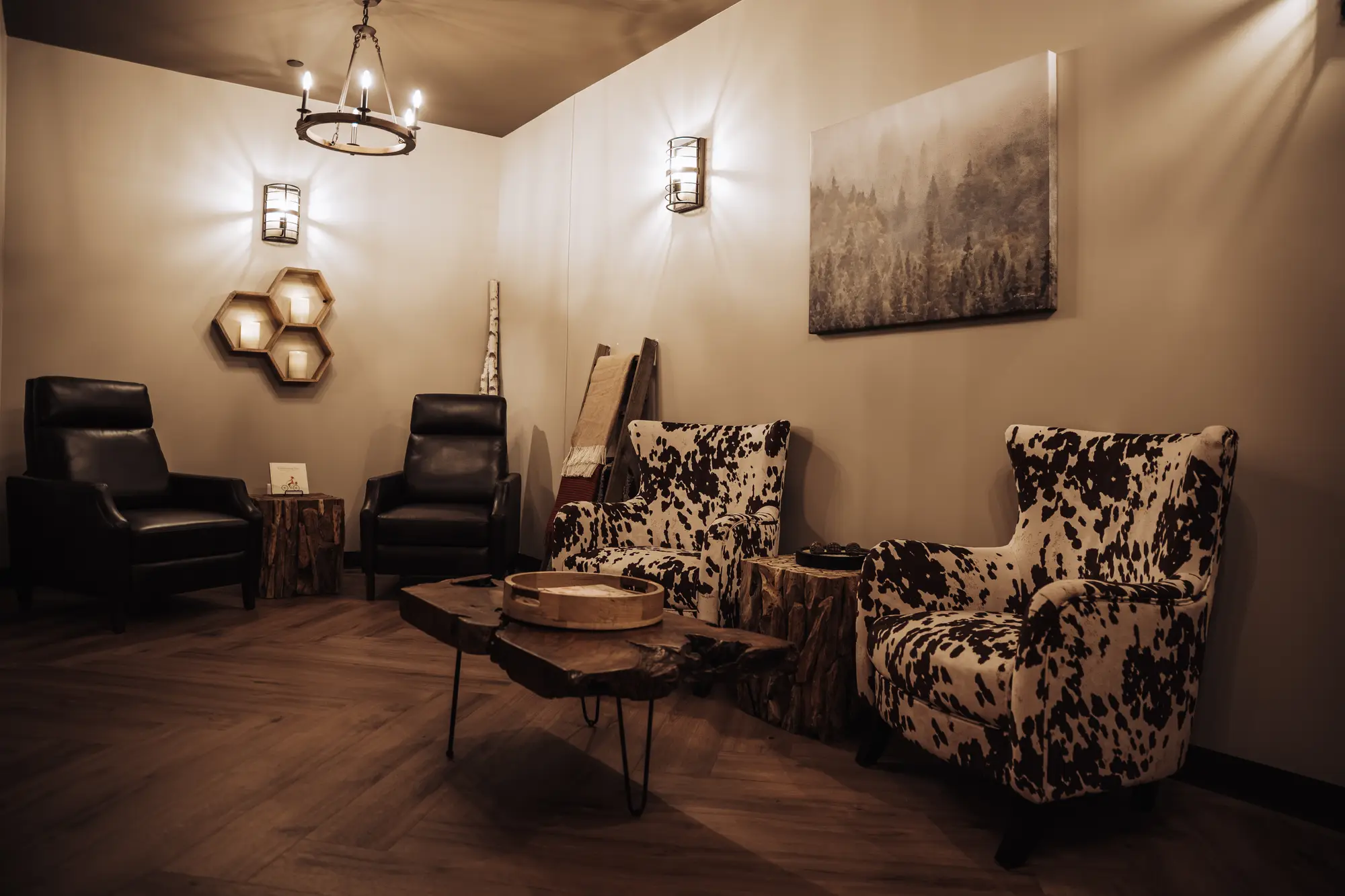 A Spavia gift card for Spavia Apple Valley — a quiet corner of the Retreat Room