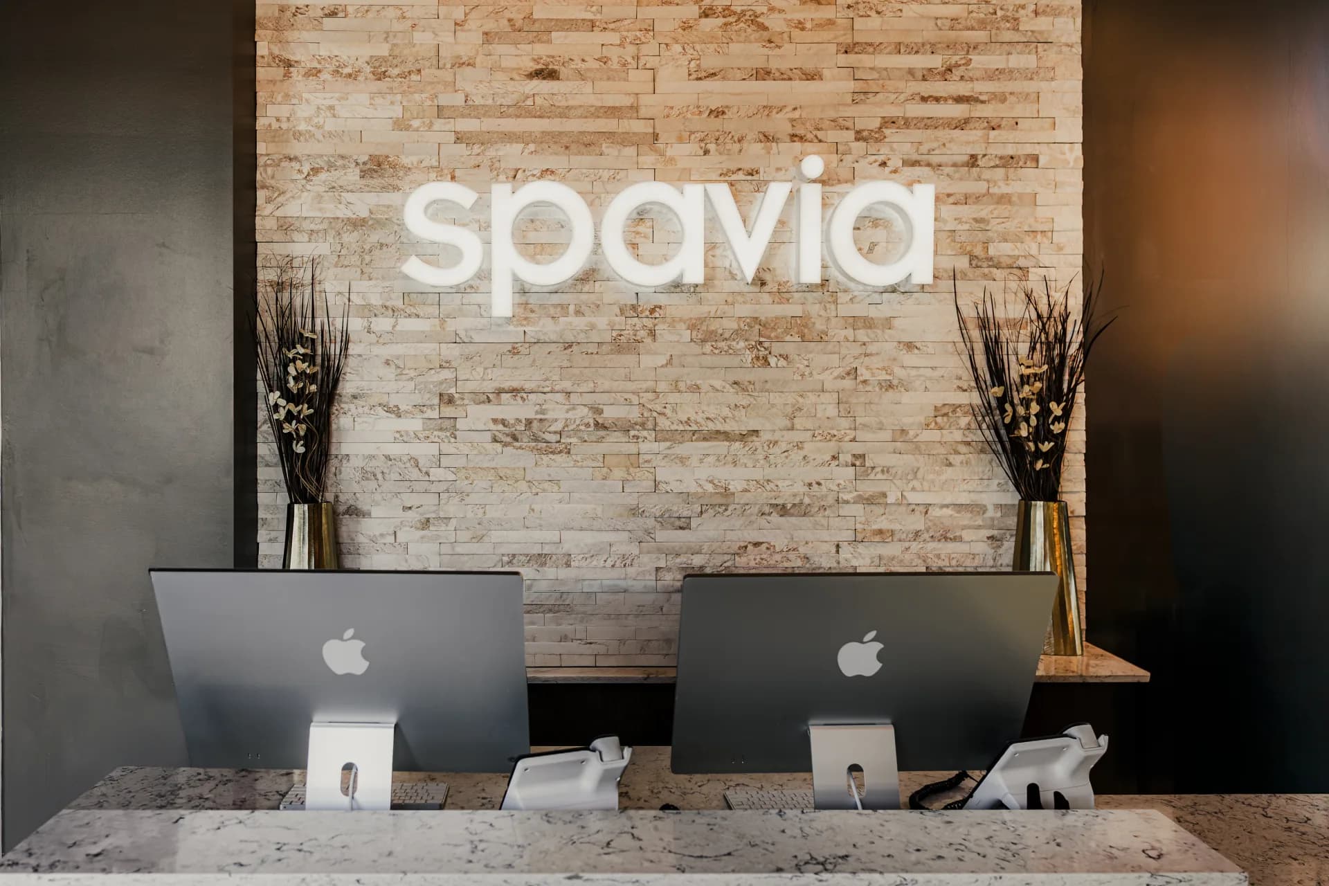 A Spavia front desk team member ready to help