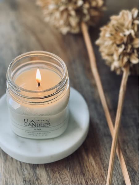 happy candle