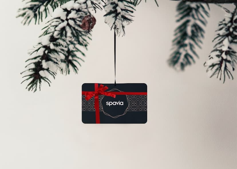 spavia gift card on a string